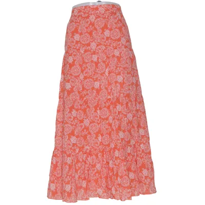 Maxi rok (Rood, Wit) van WOB Katoen