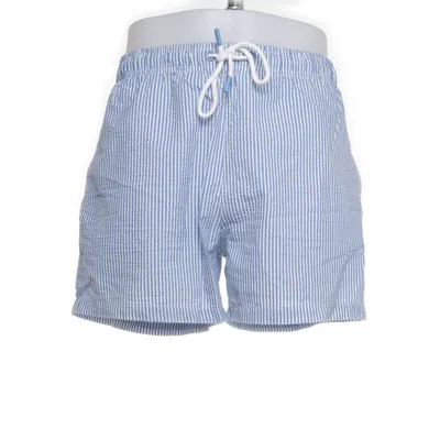Badshorts (Blå, Vit) från Zara Bomull, Polyester