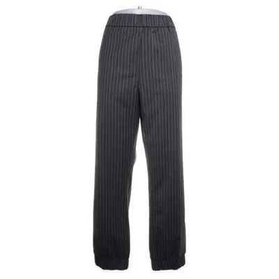 Pants (Gray, Multicolored) from Ganni Elastane, Polyester, Wool