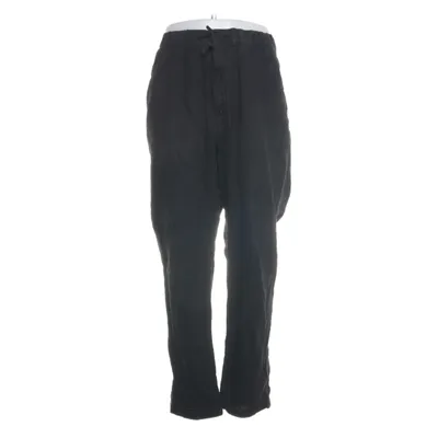 Broek (Zwart) van H&M Katoen, Linnen, Polyester