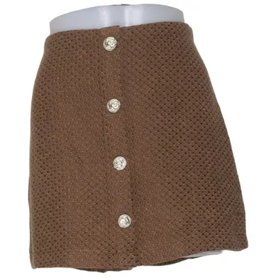 Jupe-short (Marron) de Unika Polyester