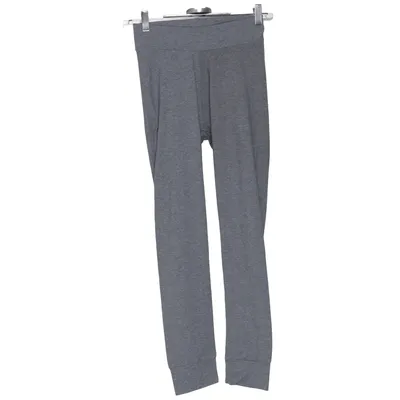 Pantalon (Gris) de Villervalla Élasthane, Coton biologique, Polyester