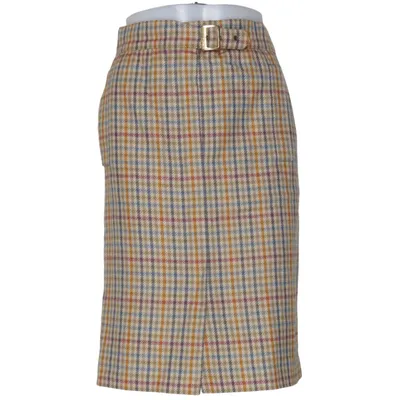 Rok (Beige, Blauw, Meerkleurig) van Escada by Margaretha Ley Kasjmier, Wol