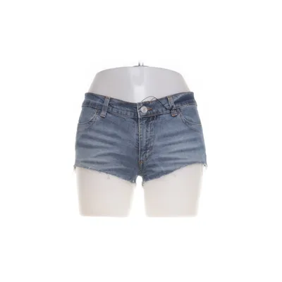 Denim shorts (Blauw) van Fornarina Katoen, Elastaan