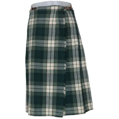 Kilt (Green, White) from Laird-Portch of Scotland Wool