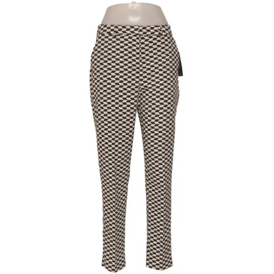 Pants (Black, White) from NA-KD Art Cotton, Elastane, Polyester