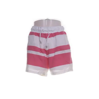 Short de jogging (Rose, Blanc) de Page One Coton
