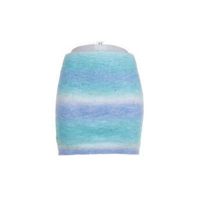 Kjol (Blå, Flerfärgad) från Envii Akryl, Polyamid, Polyester, Ull