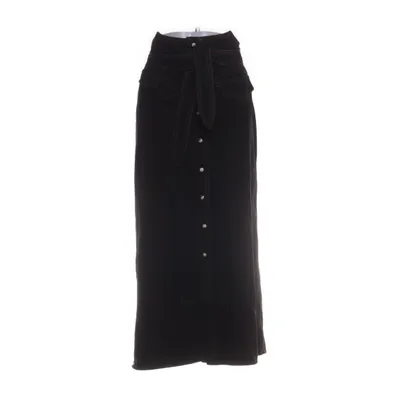 Spijkerrok (Zwart) van Nanushka Katoen, Polyester