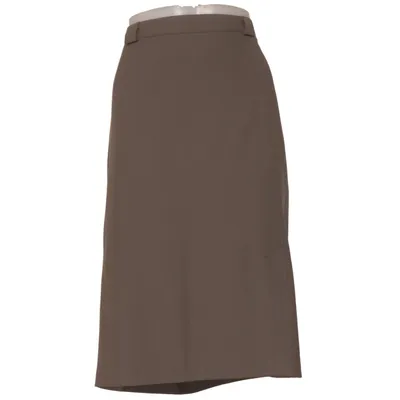 Jupe (Addera Twilfit kjol, Twilfit kjol, grå kjol, beigegrå kjol, ullkjol, kjol ullmix, klassisk kjol, rak kjol, midikjol, långkjol, höstkjol, vinterkjol, vårkjol, jobbkjol, kontorskjol, vardagskjol, festkjol, elegant kjol, damkjol, storlek 44, plus size kjol, fodrad kjol, bekväm kjol, elastan kjol, business casual, office wear, skandinavisk stil, tidlös stil, basgarderob, kapselgarderob, kjol till jobbet, kjol till hösten, neutral outfit, elegant vardag) de Addera Twilfit Élasthane, Polyamide, Polyester, Laine