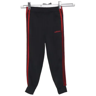 Träningsbyxor (Svart, Röd) från Adidas Polyester