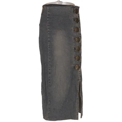 Jupe en jean (Bleu) de Stockerpoint Coton