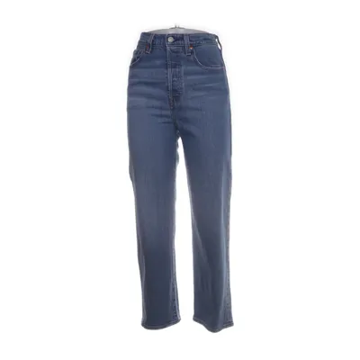 Jeans (RIBCAGE STRAIGHT ANKLE) fra Levi's Premium Bomuld, Elastan