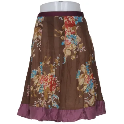 Nederdel (Brun, Flerfarvet) fra Massimo Dutti Woman Bomuld