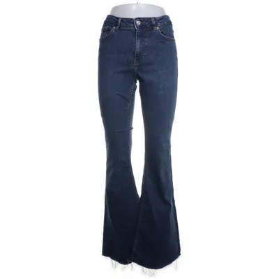 Spijkerbroek (Blauw) van Mango Denim Katoen, Elastaan