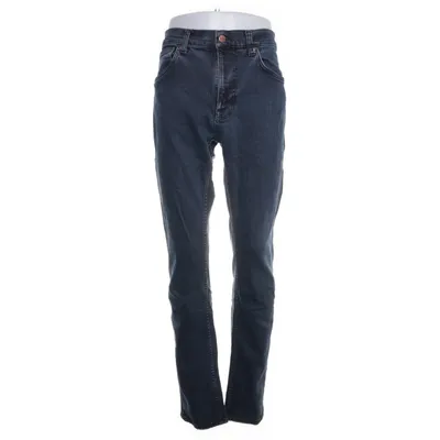 Spijkerbroek (Blauw) van Nudie Jeans Katoen, Elastaan