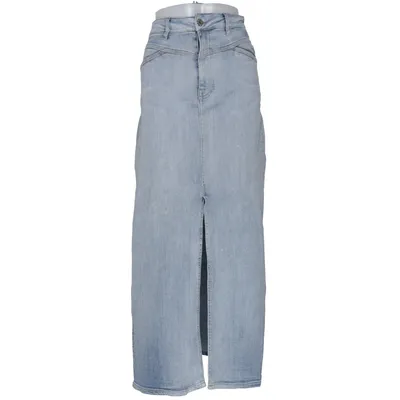 Jupe en jean (Bleu) de Tomorrow Élasthane, Coton biologique, Polyester recyclé