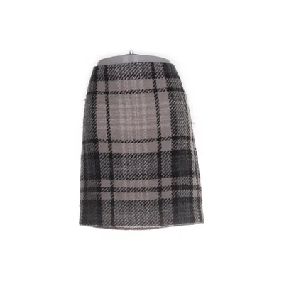 Skirt (Gray, Black, Beige) from Hallhuber Donna Acetate, Acrylic, Cotton, Polyamide, Wool
