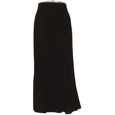 Maxi skirt (Black) from Silbor Polyester, Viscose