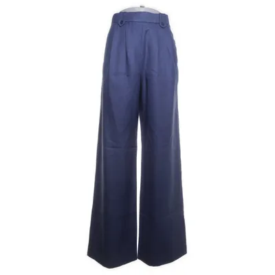Suit pants (Blue) from Sézane Viscose