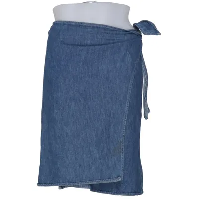Wrap skirt (Blue) from Country Cotton
