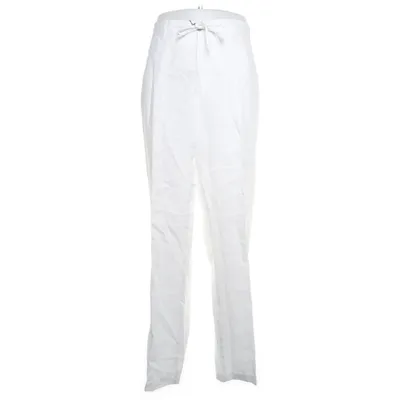 Pants (White) from Mey & Edlich Cotton, Linen, Polyester