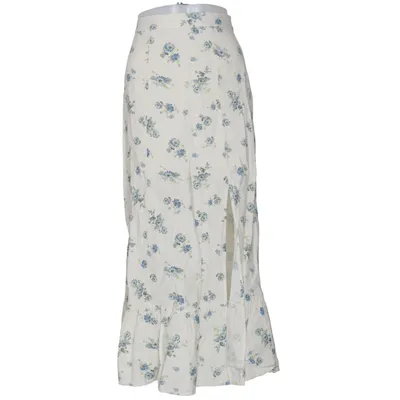 Maxi skirt (White, Blue, Green) from & Other Stories Linen, Polyester