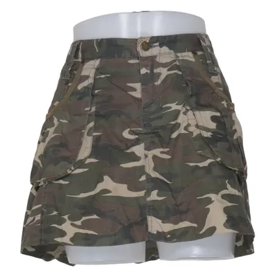Rock (Grün, Beige, Braun) von Eve Baumwolle, Polyester