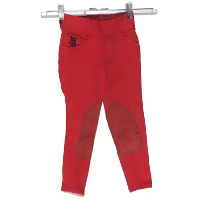 Pantalon d'équitation (Rouge) de Horse Life Coton, Élasthane