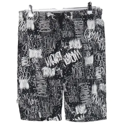Badeshorts (Sort, Hvid) fra Marwin Polyester