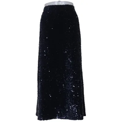 Maxi nederdel (Blå) fra Just Polyester