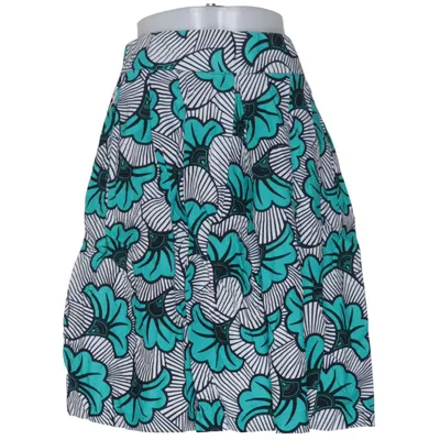 Jupe (Turquoise, Blanc, Bleu) de Q