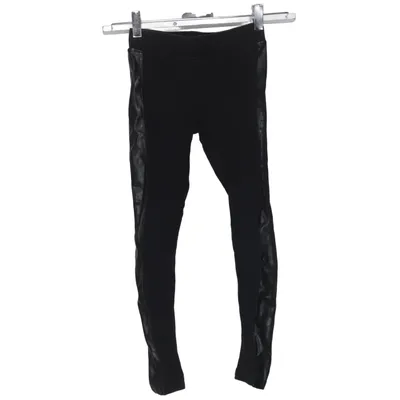 Leggings (Zwart) van H&M Kids Katoen, Elastaan
