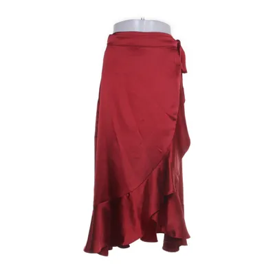 Wikkelrok (Rood) van Object Elastaan, Polyester