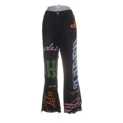 Jeans (Black, Multicolored) from Jaded London Cotton, Polyester, Viscose