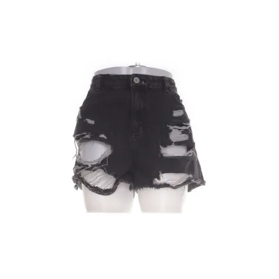 Short en jean (Noir) de Denim Co Coton, Viscose
