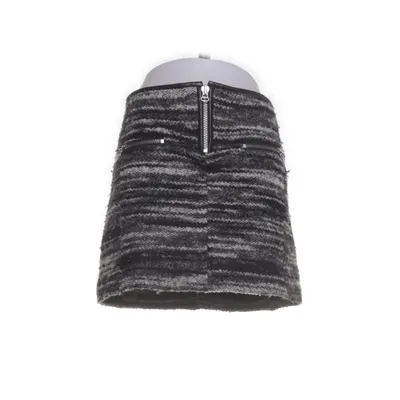 Skirt (Black, Gray) from Etoile Acrylic, Wool, Polyamide, Leather, Cotton