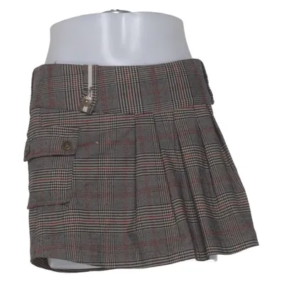 Jupe (Gris, Multicolore) de Buffalo David Bitton Élasthane, Polyester, Viscose