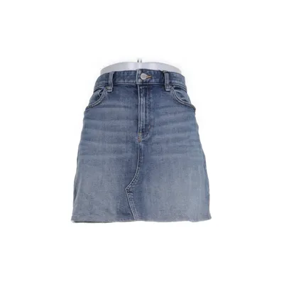 Jupe en jean (Bleu) de Banana Republic Coton, Élasthane