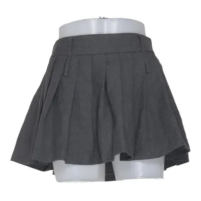 Rok (Grijs) van Mango Katoen, Elastaan, Polyester, Viscose