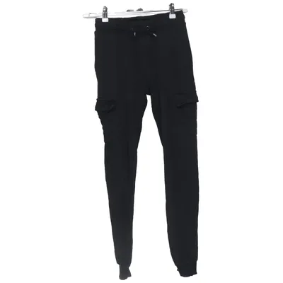 Pantalon cargo (Noir) de Reaction Coton, Polyester