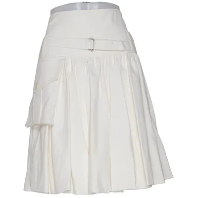 Jupe (Blanc) de Ivan Grundahl Acétate, Coton, Polyamide, Viscose