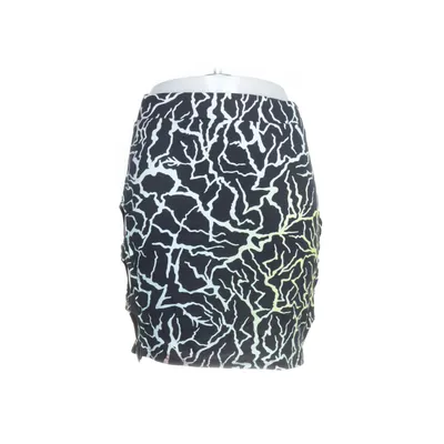 Rok (Zwart, Meerkleurig) van Killstar Viscose, Elastaan