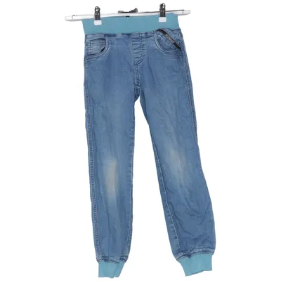 Spijkerbroek (Blauw) van Villervalla Katoen, Elastaan, Polyester