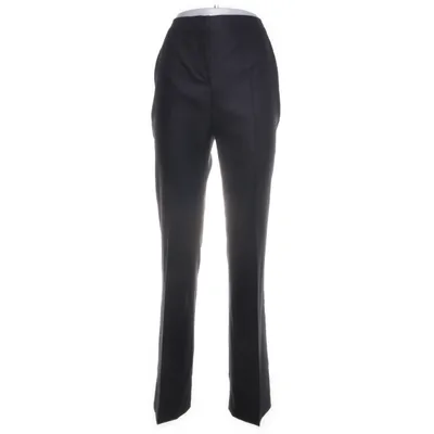 Kostuumbroek (Blauw) van Max Mara Leisure Elastaan, Zijde, Wol