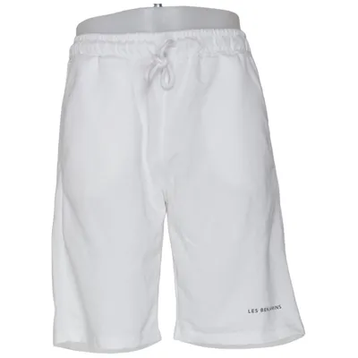 Sweat shorts (White) from Les Benjamins Cotton, Elastane