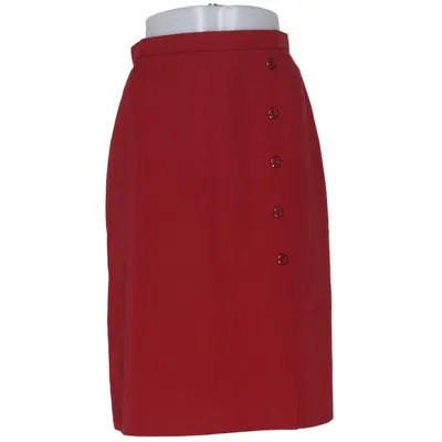 Rok (Rood) van St Michael Acetaat, Polyester, Wol