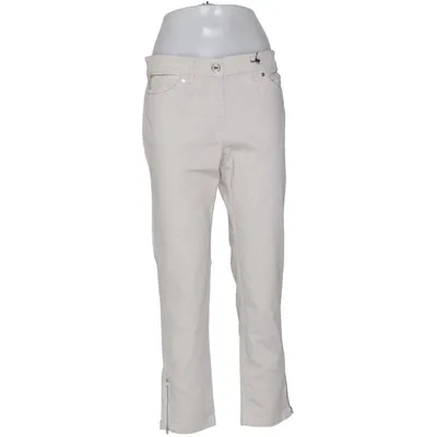 Spijkerbroek (Beige) van Zerres Katoen, Elastaan, Polyester