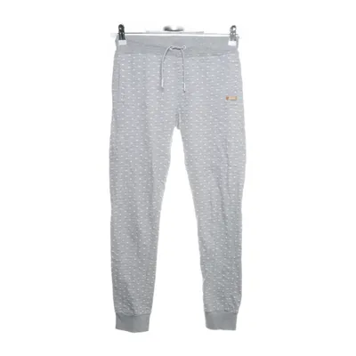 Sweatpants (Gray, White) from Reima Cotton, Polyester