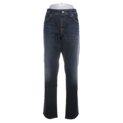 Jean (Bleu) de Kings of Indigo Coton biologique, Élasthane